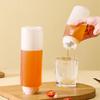 Inverted Plastic Squeeze Bottles, Refillable Tip Large Valve Dispenser Condiment Squeeze Bottle