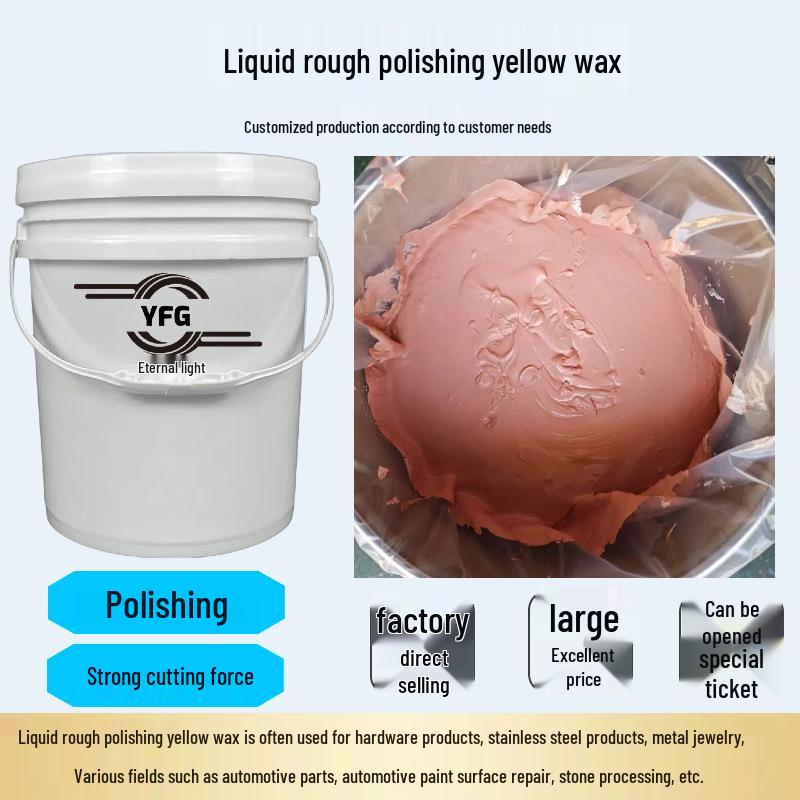 YFG Liquid Yellow Wax—Shine and Restore Metal Surfaces