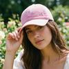 Soft Top Embroidered Heart Baseball Cap Retro Sunscreen Embroidery Love Baseball Hat Cute Thin Washed Cotton Baseball Cap