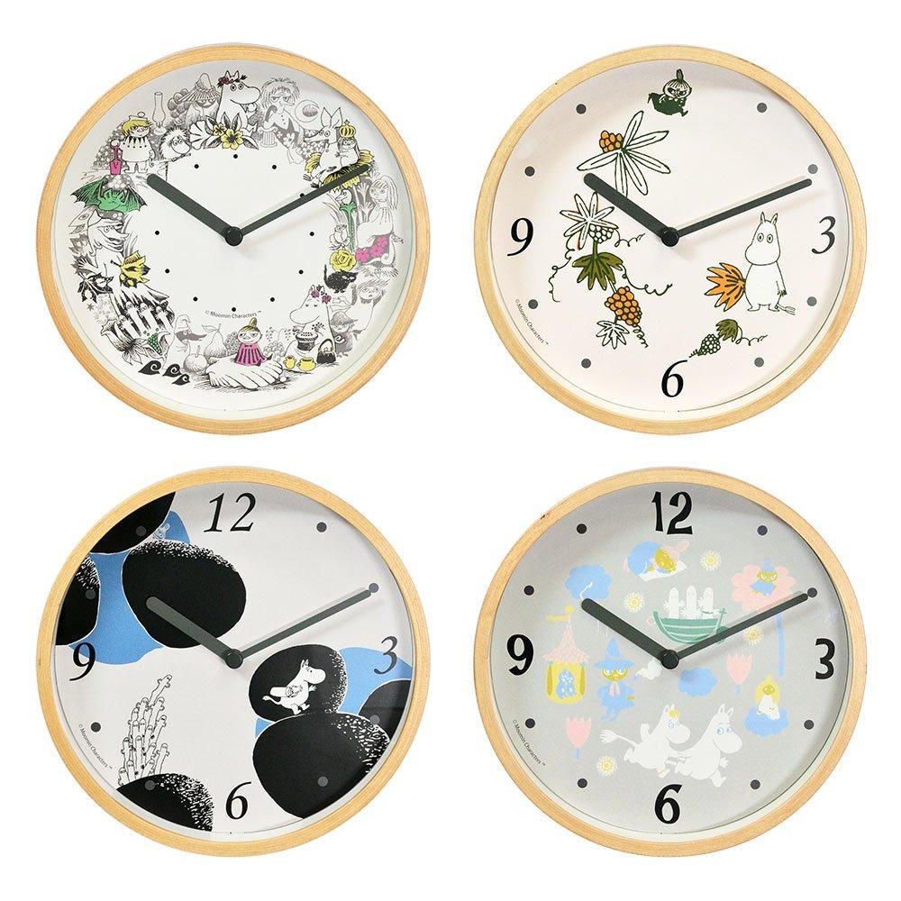 Moomintimepieces Настенные часы Муми-тролли венок цвет MTP030018