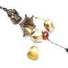 Metal Copper Wind Chime Pendant Door Decoration Lucky Cat Feng Shui Pendant