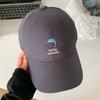 Baseball Trendy Cap With Dolphin And Letter Embroidery Design For Outdoor Wear