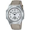 Casio wristwatch Waveceptor domestic genuine product radio solar LWA-M145L-8AJF ladies gray