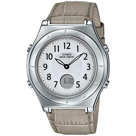 Casio wristwatch Waveceptor domestic genuine product radio solar LWA-M145L-8AJF ladies gray
