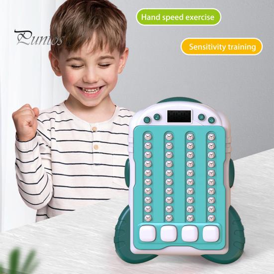 Игровая консоль Fast Push Rhythm Master со светодиодной подсветкой, электронная портативная музыкальная игрушка для снятия стресса, для детей и взрослых, интерактивная игра Beat Matching