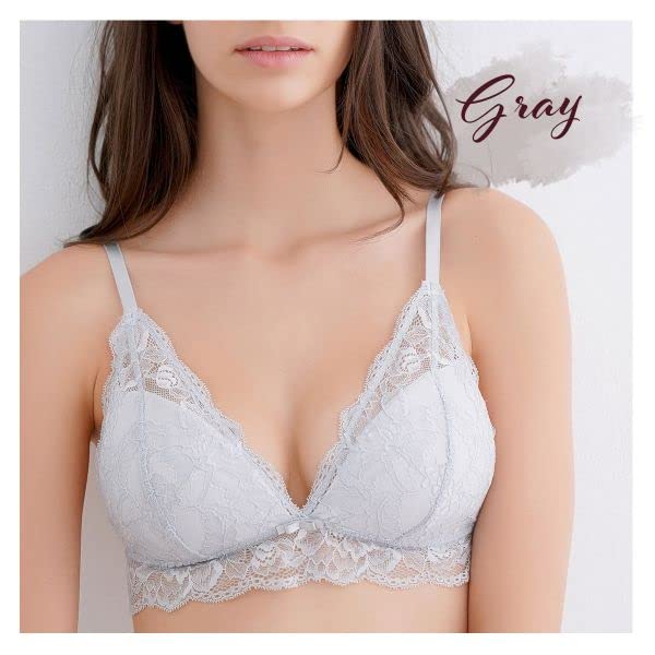 Mon Cher Pi Wireless Bra and Panty Set (OR-orange, L/M)