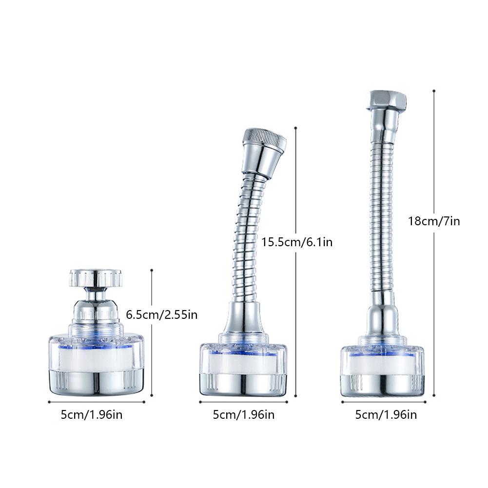 Универсальный соединитель для смесителя для ванной, вращающийся на 360 градусов, фильтр для раковины, брызгозащищенные смесители, насадка-аэратор, аксессуары для ванной и кухни