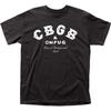 CBGB & OMFUG Классический Логотип Мужская Футболка Музыка Классический Рок-группа Футболка Новая Черная