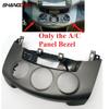 Interior Air Condition Adjust Button Panel Cover Trim Fit for Toyota RAV4 2009-2013 Dashboard AC Control Decor Car Parts