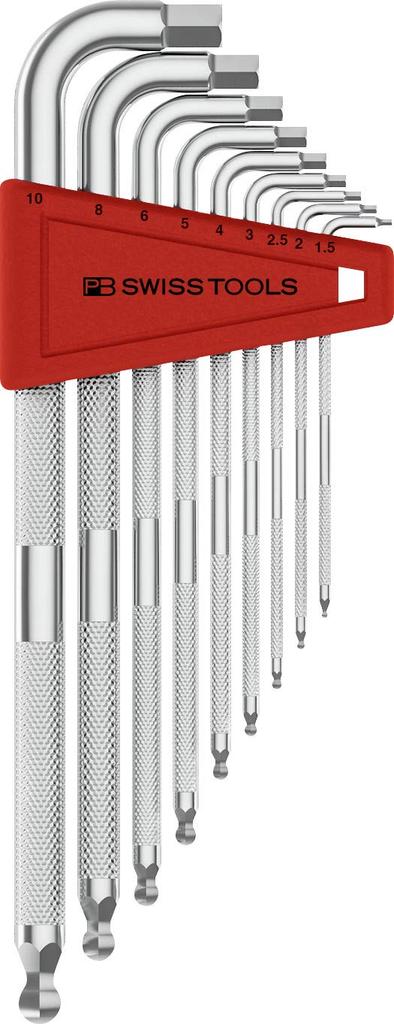 PB SWISS TOOLS Набор шестигранных ключей L-образных PB 3212