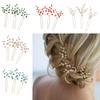 Handmade Pearl Hairpins U-Shaped Updo Decoration Vintage Hair Jewelry Gift  for Women