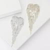Модная легкая роскошная брошь из сплава со стразами Love Grab Chain Brooch, изысканная универсальная женская брошь для платья, корсажа, ювелирные изделия