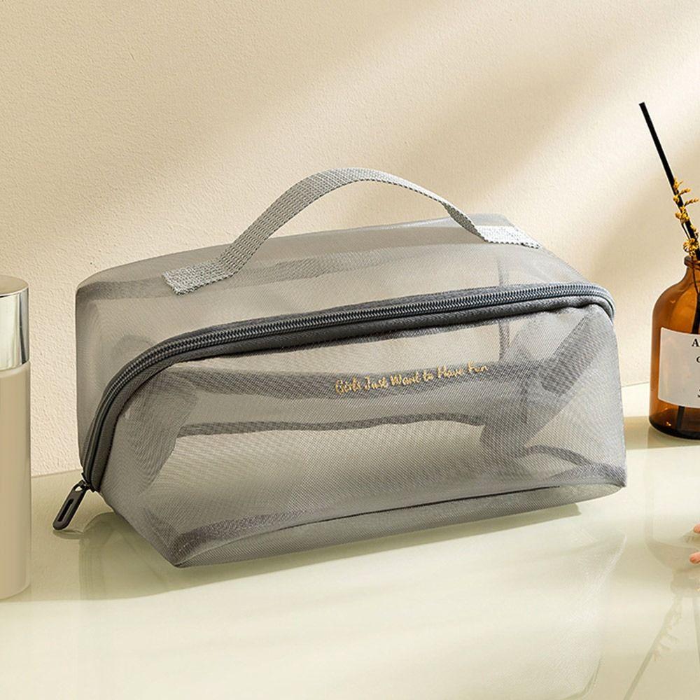 Органайзер-сумка для хранения в дороге, легкая прозрачная косметичка, новая косметичка
