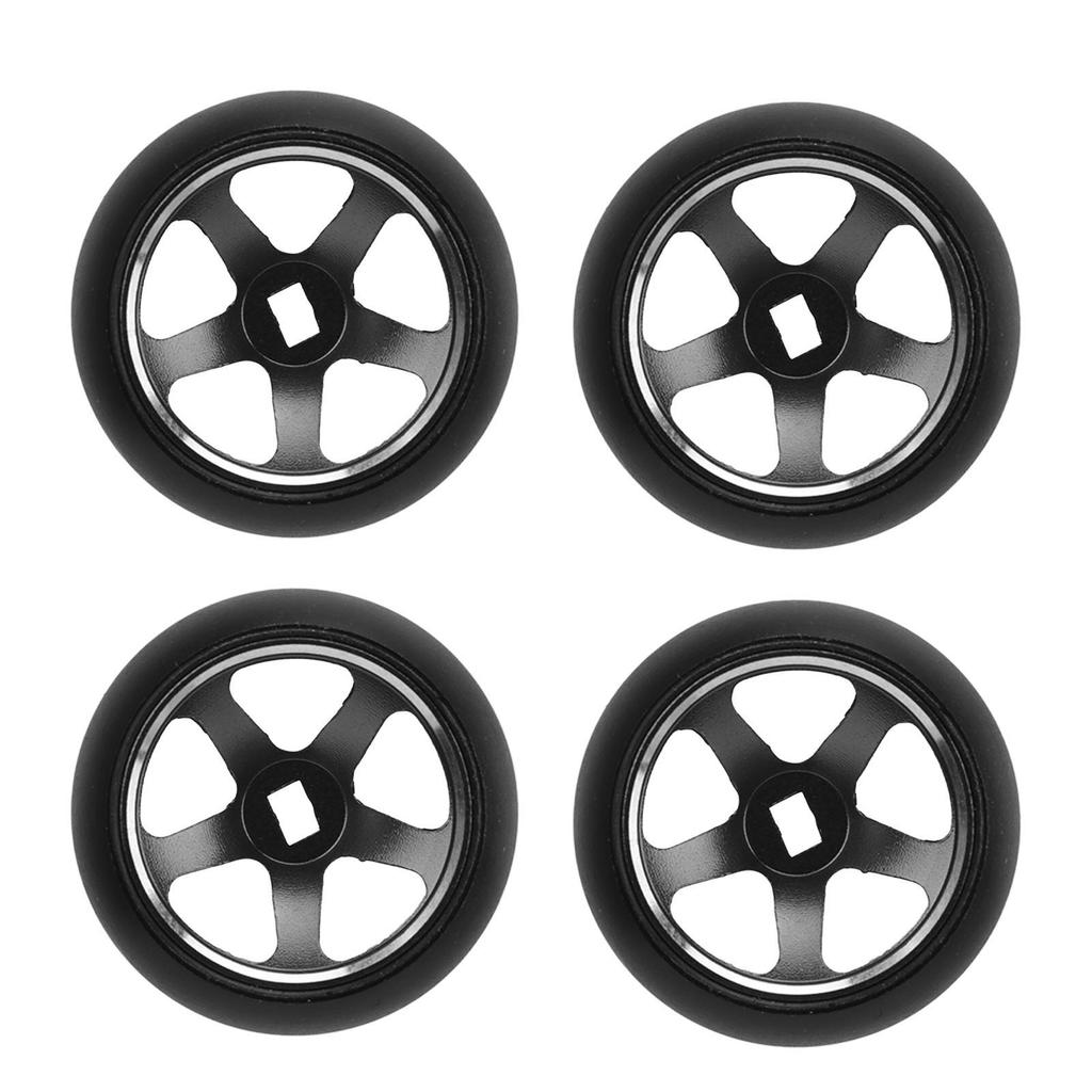 4 шт. Дрифтовые шины для радиоуправляемых моделей, Набор колес и шин из алюминиевого сплава для Wltoys K989 K969 P939 28413 128 RC
