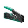 Professional RJ45 Wire Crimping Tool Pass Through Wire Stripper Crimper for Cat5 Cat5e Cat6 High Carbon Steel Pliers
