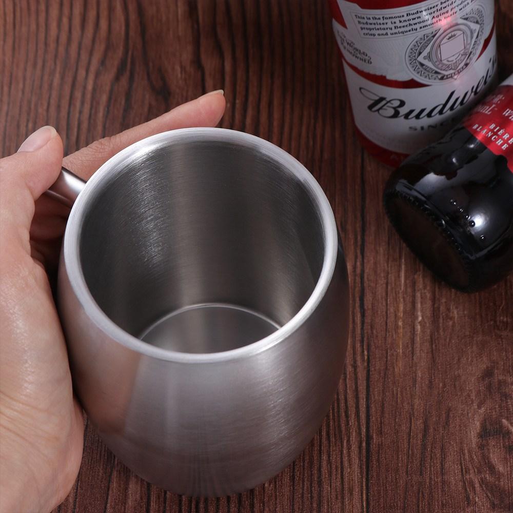 Двойные стенки из нержавеющей стали пивная кружка портативная офисная кружка для воды питьевая посуда термокружка для кемпинга