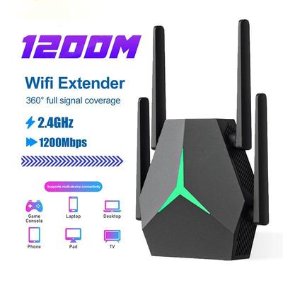 5 ГГц 1200 М WiFi-расширитель Дальний радиус действия Беспроводной усилитель WIFI AC1200 Адаптер 1200 Мбит/с Wi-Fi усилитель 802.11N Повторитель Wi-Fi сигнала