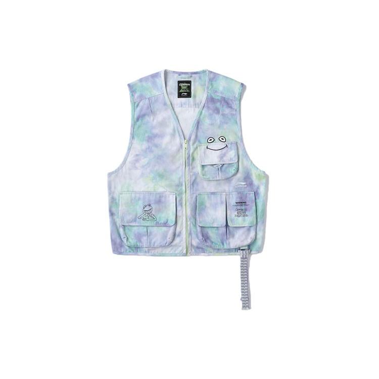 Li-Ning x Disney Graphic Print Vest 'Blue Purple Green' Unisex AMDR051-1
