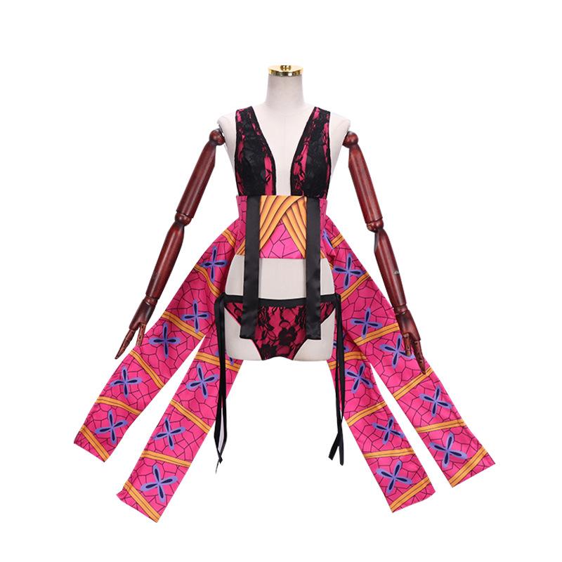 Сезон 2 аниме «Убийцы демонов Kimetsu No Yaiba Daki», костюм для косплея, головные уборы, сексуальная форма для девочек и женщин, одежда на Хэллоуин