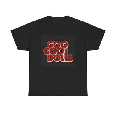 Футболка Goo goo dolls винтажная ретро рок тур Унисекс Тяжелый хлопок 90-е гранж