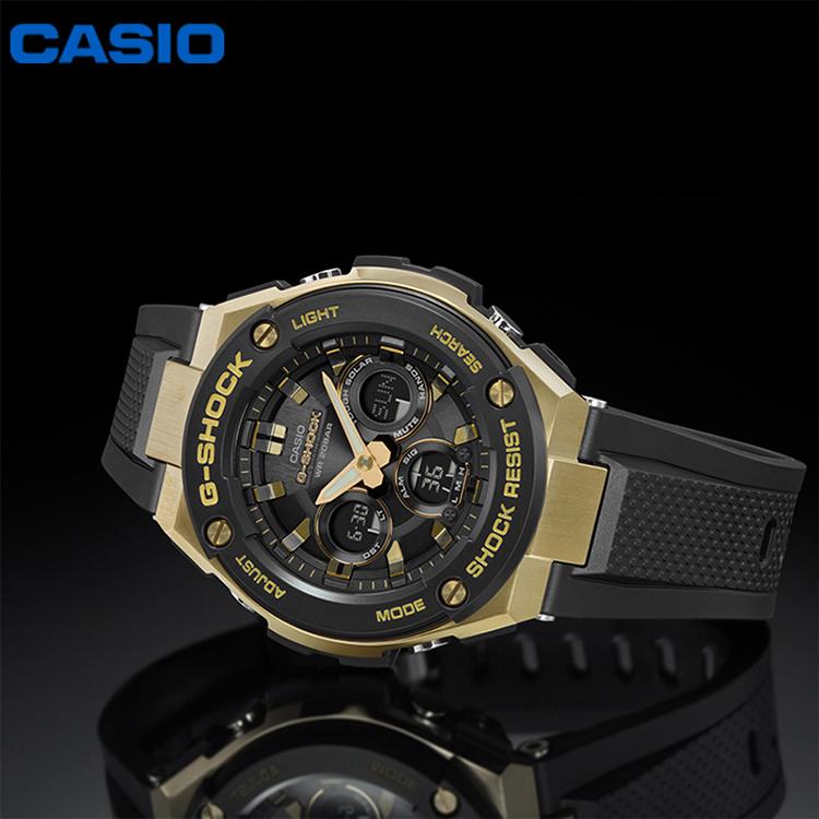 Casio Мужские часы G-STEEL Черные GST-S300G-1A9 GST-S300G-1A9