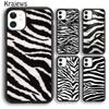 Мягкий чехол для телефона Animal Zebra Black and White Monotone Art для iPhone 14 5 SE 6s 7 8 plus X XR XS 11 12 13 pro max