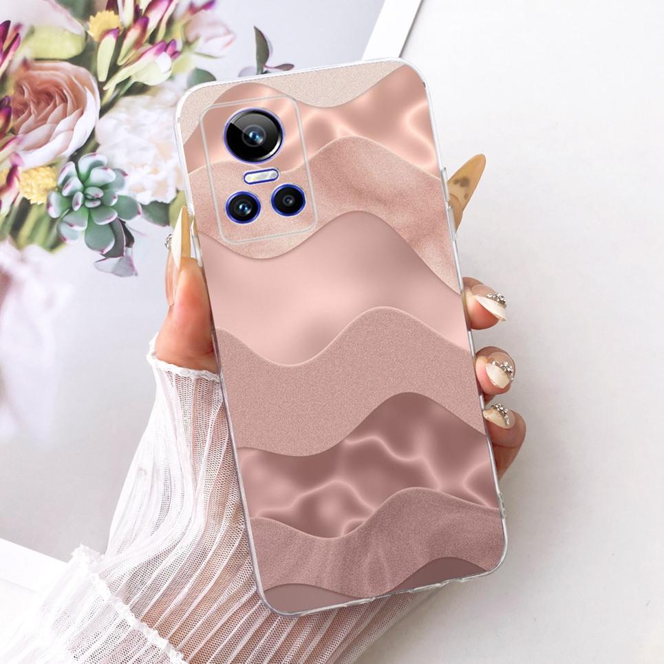 For Realme GT Neo 3 150W Neo 5 240W / Realme GT3 Phone Case Dragon Cute Cat Cartoon Pattern Casing Soft Clear Silicone Cover