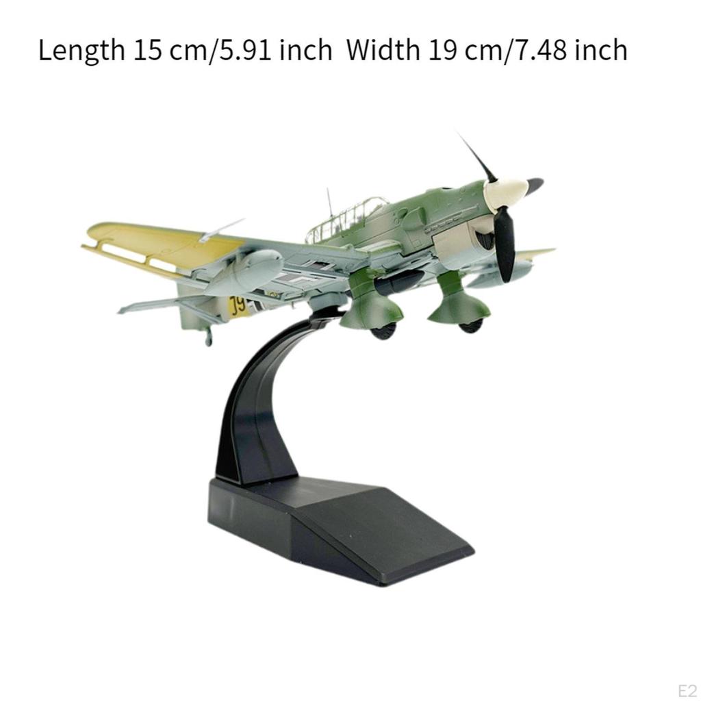 1:72 коллекционных украшения для модели самолета JU-87B с базовым истребителем