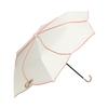 Francfranc Складной белый зонт с окантовкой от дождя или двухцветный, 47 см, (Для Сияния)