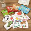 Animal Cards Matching Game Kids Puzzles Cartoon Pattern Cognitive Toys Fruit Traffic Memory Cards Children Early Educational Toy