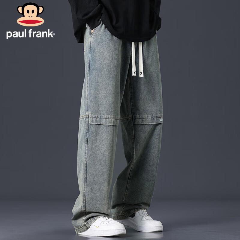 paul frank Мужские свободные прямые джинсы