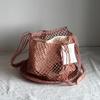 [Made in Mada] Raffia Handmade Crochet MADE IN MADA HOLY BAG (LIGHT PINK)