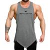 Do The Work Summer New Brand Printed Slim Fit Fashion Casual Breathable Bodybuilding Fitness Gym Sports Workout Mens Singlets
