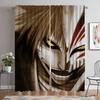Домашние интерьерные шторы для камеры BLEACH оконная штора для комнаты 2 панели Хэллоуин украшение перегородка шторы гостиная кухня
