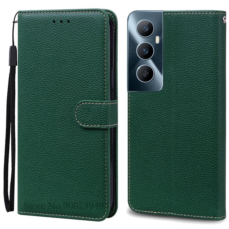 Для Realme C65 Чехол Кожаный Кошелек Книжка Чехол для Телефона Для Realme C65 4G Coque Fundas Для Oppo Realme C65 Чехол для Телефона