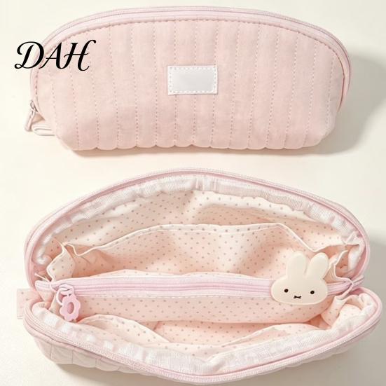 Personal Item Organizer for Travel Shell Shape Pencil Pouch, Large Capacity Durable Polyester Organizer, Pen Holder Multilayer Partition