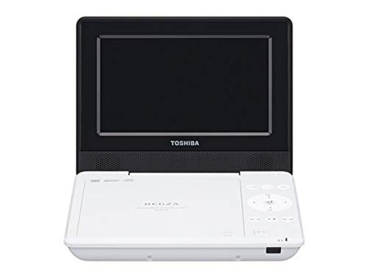 TOSHIBA portable DVD player white CPRM compatible TOSHIBA REGZA REGZA portable player 7-inch SD-P710SW