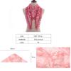 Women Triangle Scarf For Church Prayer Shawl Embroidered Lace Veil Floral Headcovering Tassel Veils Mantillas