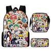 One Piece School Bag Collection With Durable Oxford Material And Comfortable Air Cushion Straps For Elementary Students