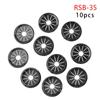 10pcs/set Plastic Cable Hole Cover Furniture Dust Plug Buckle Office Computer Table Grommet Wire Passing Line Outlet Rings