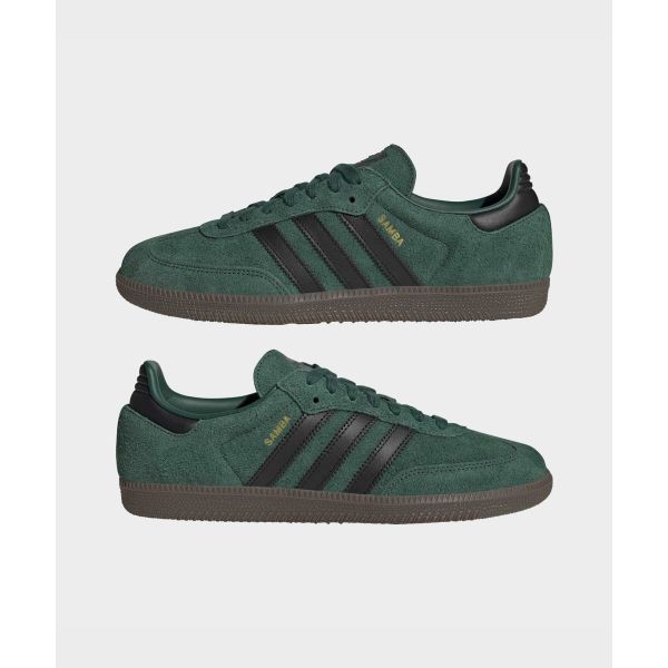 adidas Кроссовки Samba OG Collegiate Green Core Black Gum Унисекс IH4384