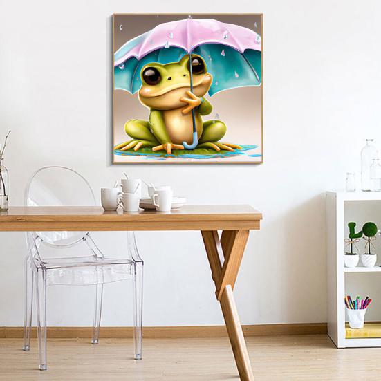 1 комплект 5D набор для рисования животных со стразами, легкий DIY с липким фоном, включает в себя инструменты, аксессуары для рисования со стразами