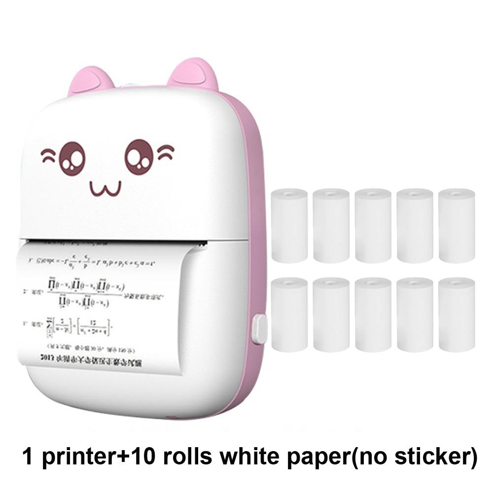 2024 Мини-термопринтер Принтер для самоклеящихся этикеток Портативный Bluetooth-принтер для фотопечати Портативный карманный принтер для Android IOS.