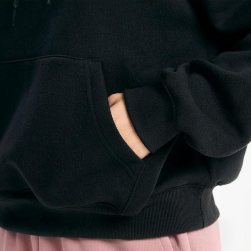 New Balance Худи Kqj Nbn0e2S102 19 Женское худи с маленьким логотипом Свободный крой