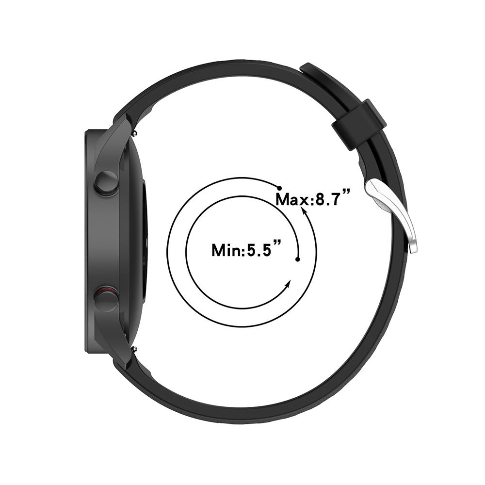 22mm Silicone strap for Xiaomi Mi Watch Color Sports Edition S1 Active Smart watch Bracelet for Hauwei GT3 2 PRO Mi Watch Color 2 correa