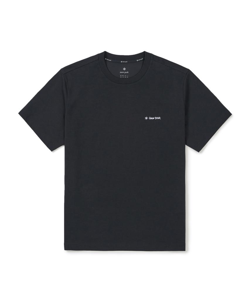 SNOWPEAK APPAREL Aerocool Doodle Graphic Short Sleeve T-Shirt (S26Mufts30) Dark Navy