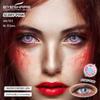 Eyeshare 1 Pair Pink Contact Lenses For Eyes Natural Pink Line Eye Contacts Beauty Students Annual Cosmetics