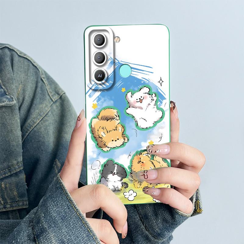 Чехол для телефона Tecno Pop 5 LTE 5Lte BD4 BD4i BD4a Чехол Мягкий Силикон Милый Мультяшный Панда Цветок Мальчики Девочки Funda Защитный Coque