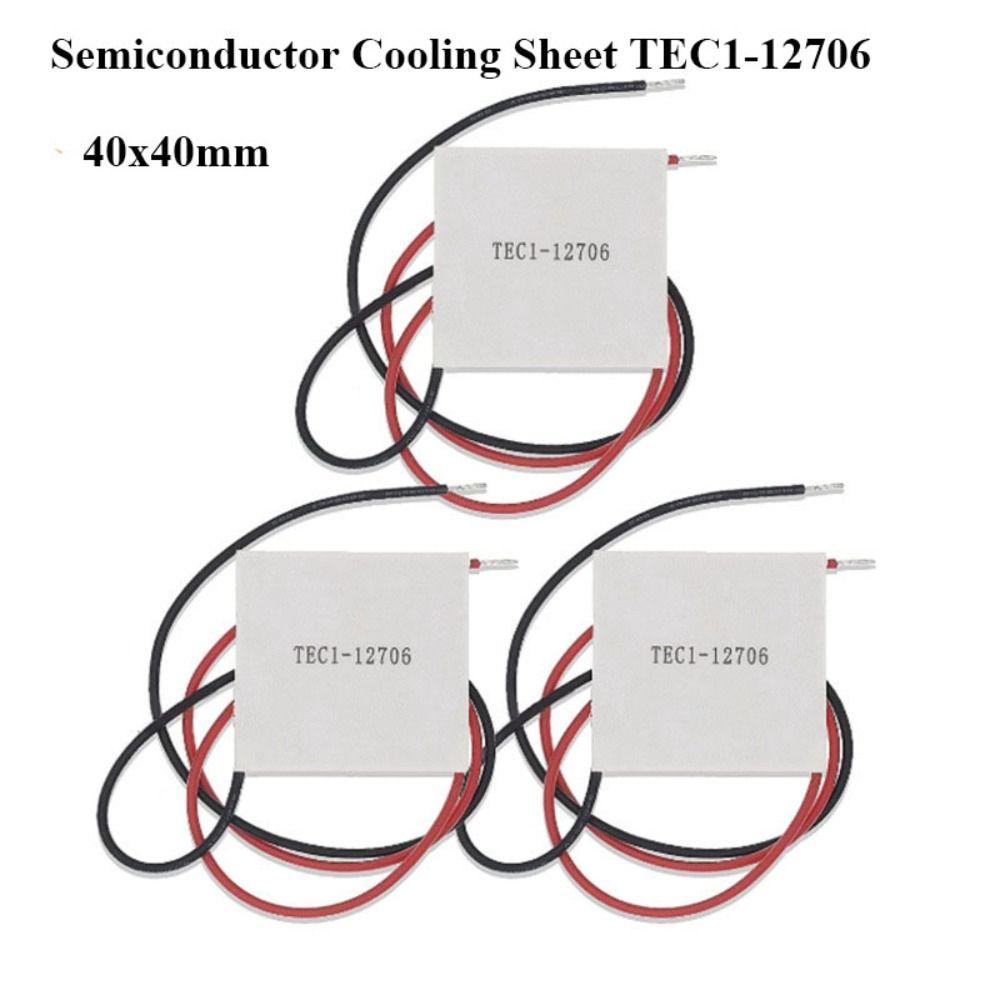 40x40мм Полупроводниковый охлаждающий лист Белый цвет Охлаждение мобильного телефона Охлаждение
