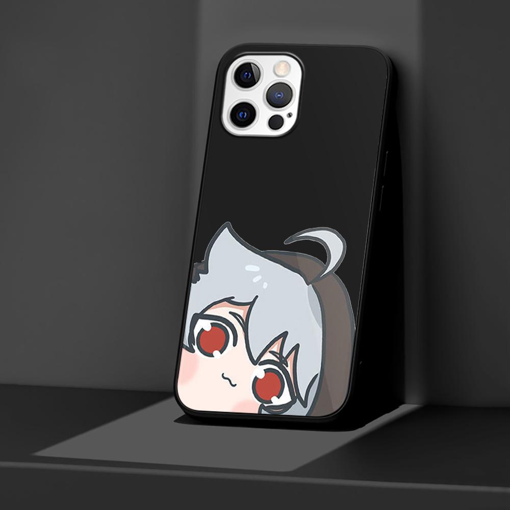 Чехол для телефона Apple iPhone 14 11 13 Pro Max 12 Mini XR 7 8 + SE 2020 XS 6 6s Plus 5 5s Genshin Impact аниме милый силиконовый чехол